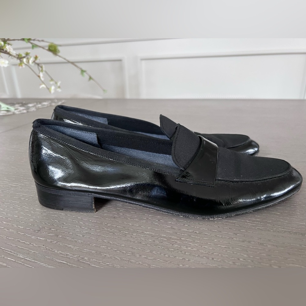 Classic Black Leather Mens  Loafers - Elegant Slip-On Style